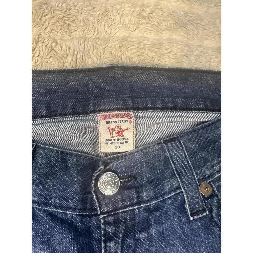 True Religion Y2K Black Cornell straight jeans Size 38